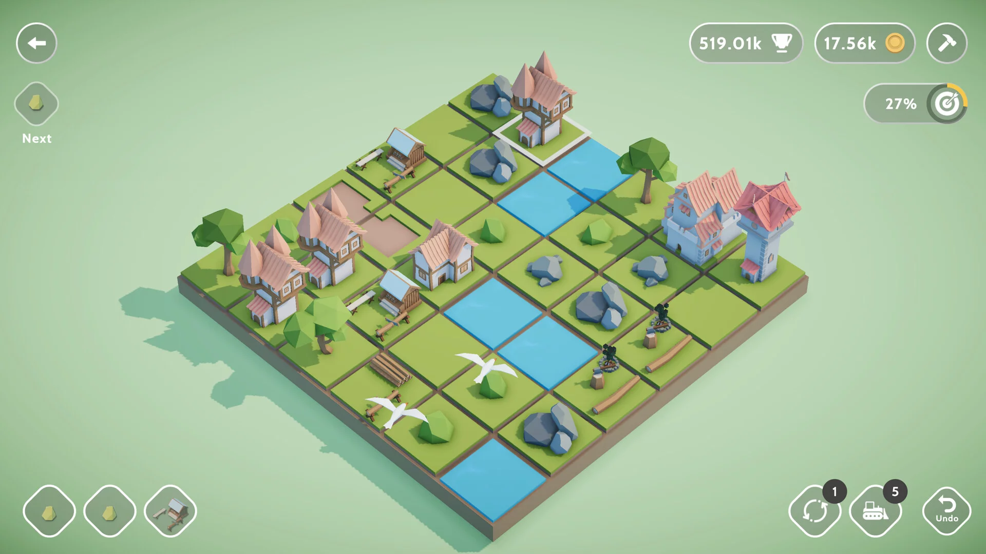 Изображение игры: Teeny Tiny Town