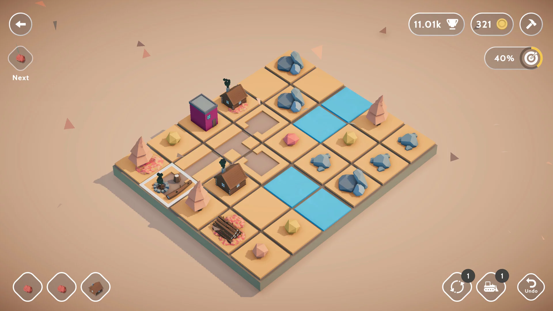 Изображение игры: Teeny Tiny Town