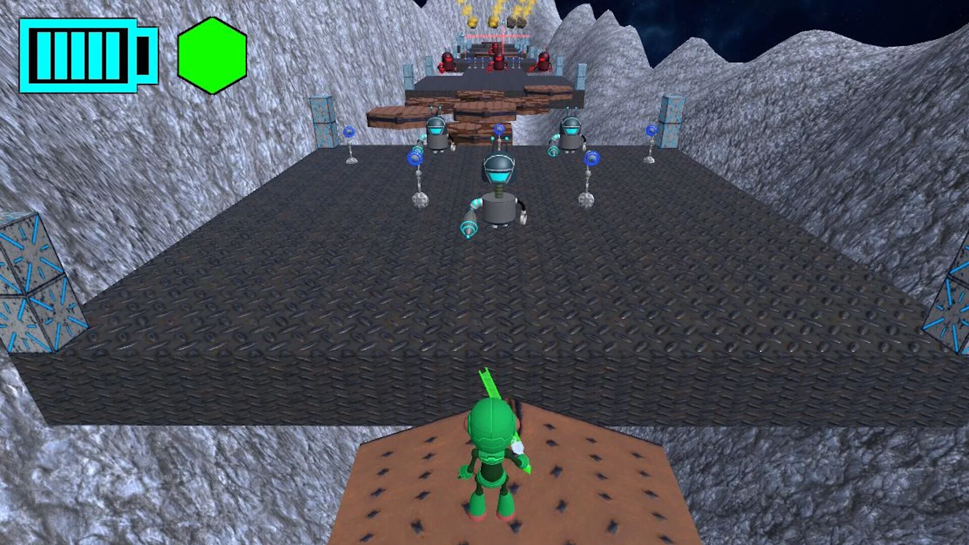 Изображение игры: Rogue Bot Adventure