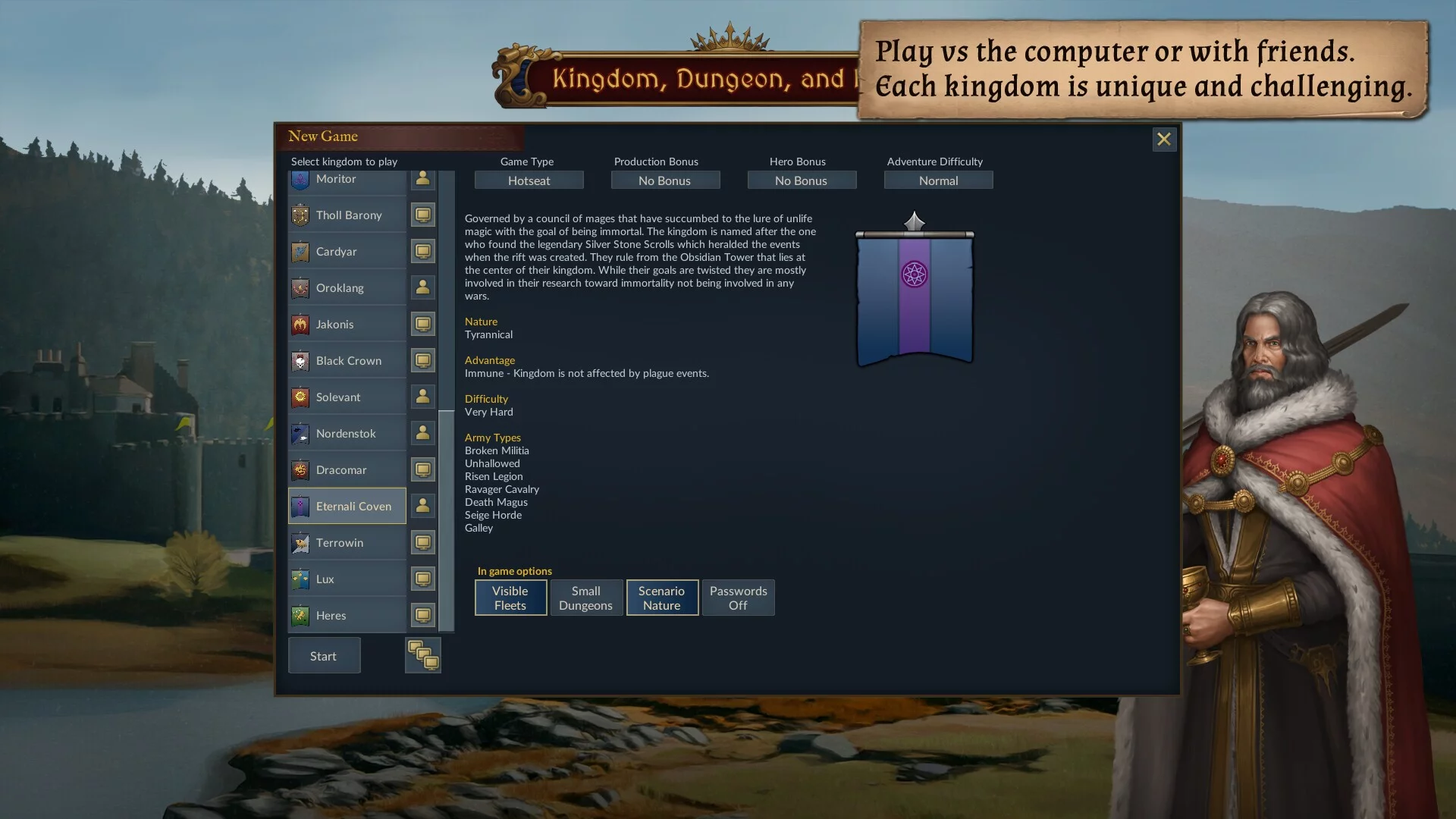 Изображение игры: Kingdom, Dungeon, and Hero