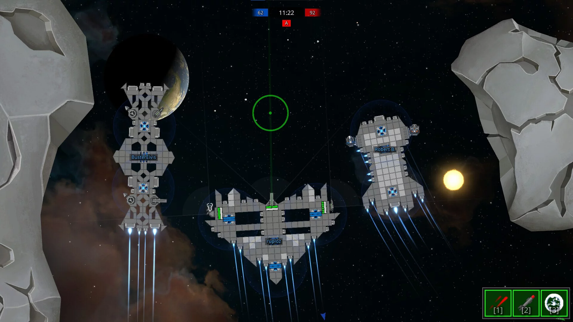 Изображение игры: SpaceCraft Brawl