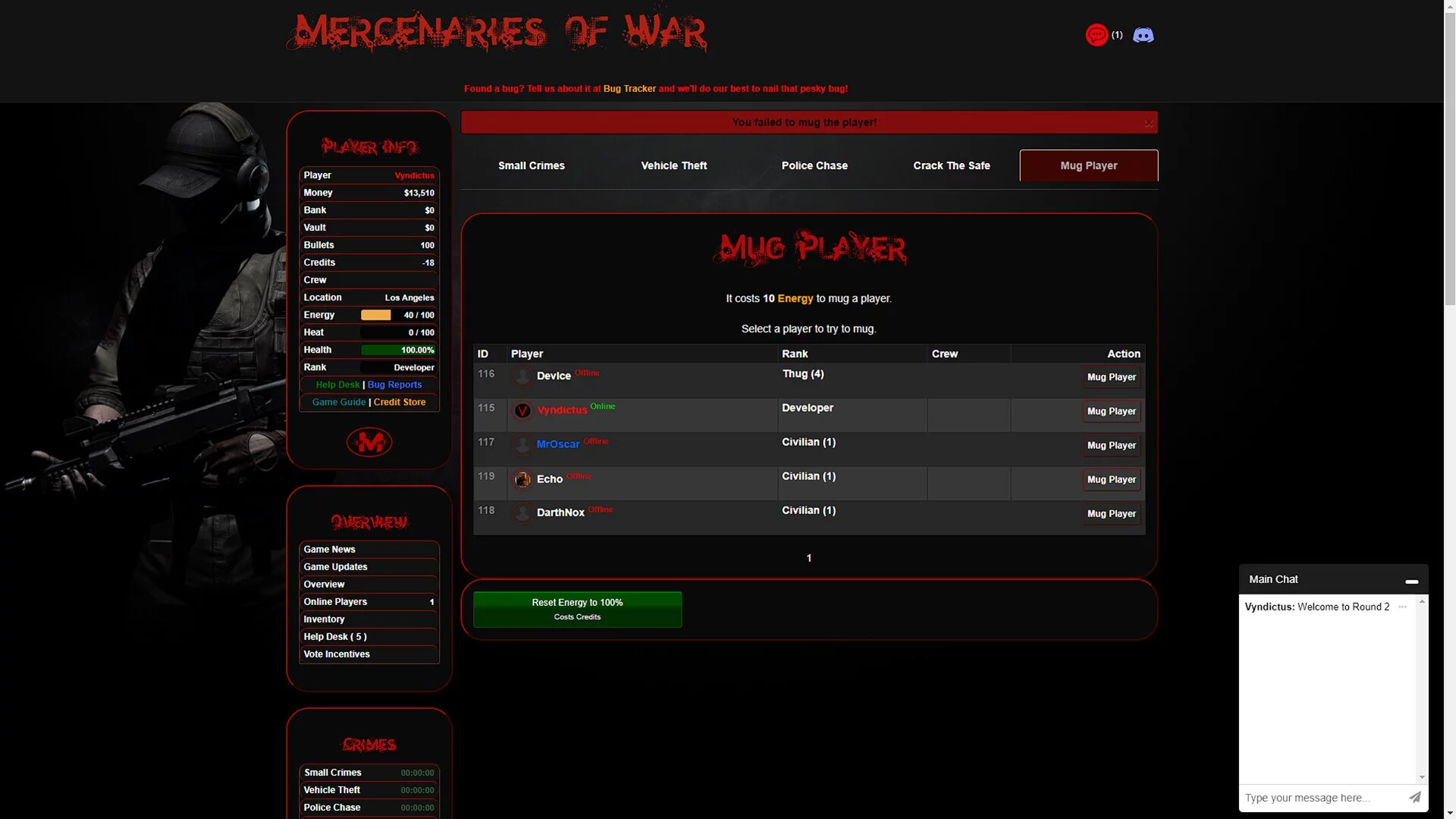 Изображение игры: Mercenaries of War