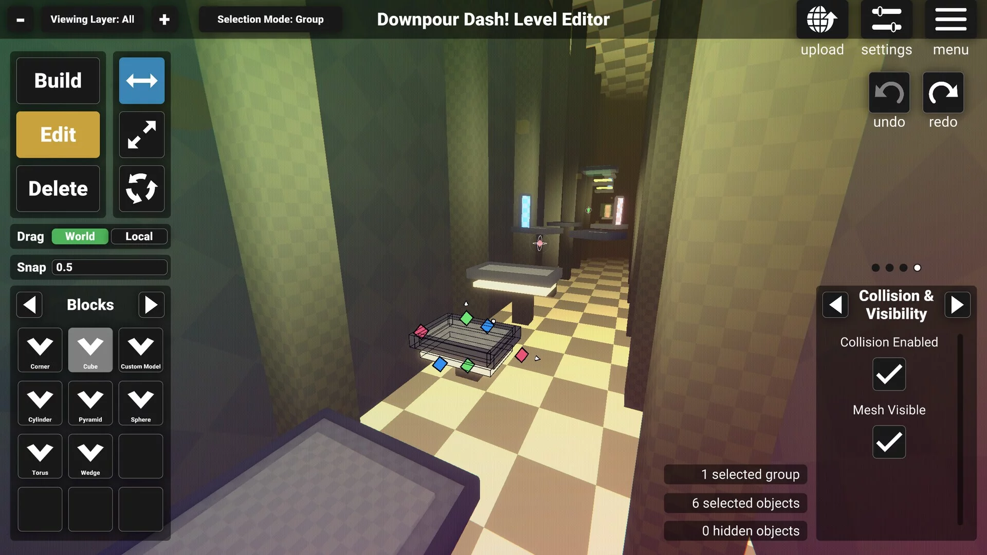 Изображение игры: Downpour Dash!