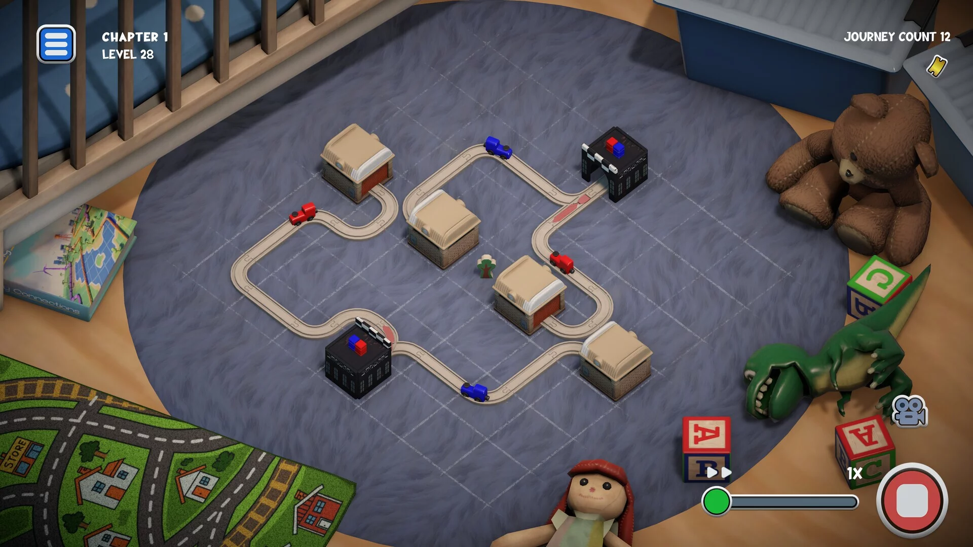 Изображение игры: Teeny Tiny Trains