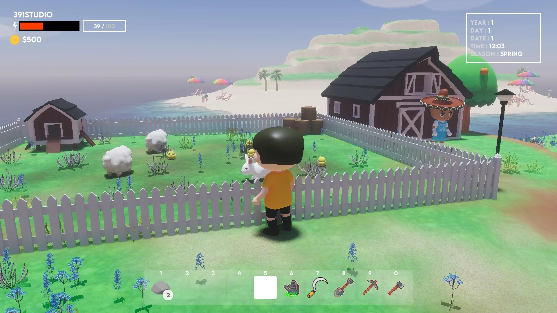 Изображение игры: Holiday Farm