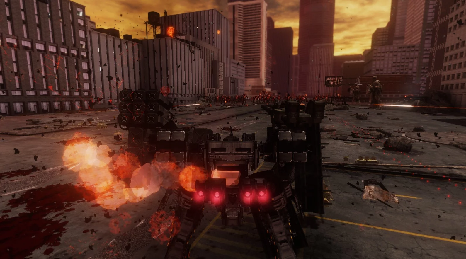 Изображение игры: Mecha Knights: Nightmare