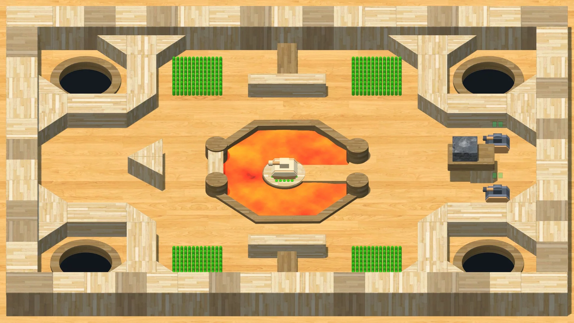 Изображение игры: Toy Tanks