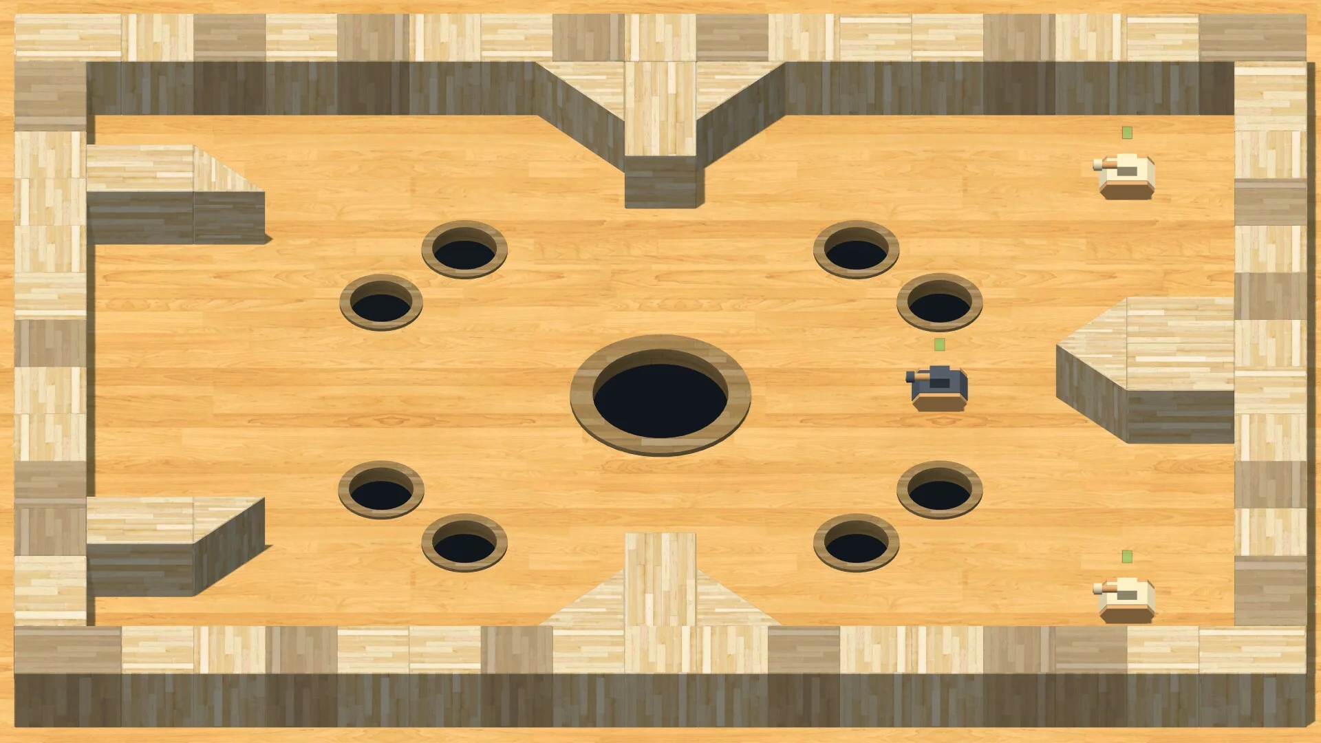 Изображение игры: Toy Tanks