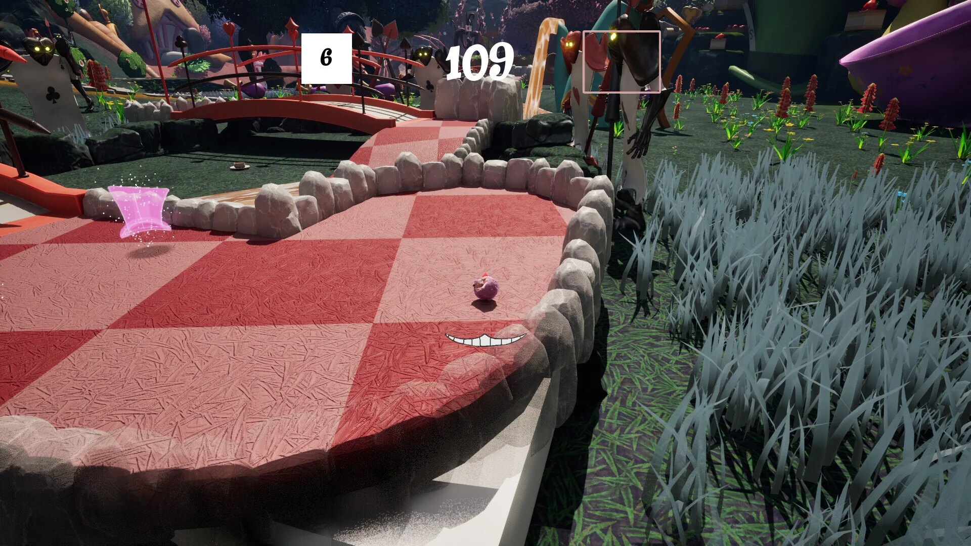 Изображение игры: Golf In Wonderland