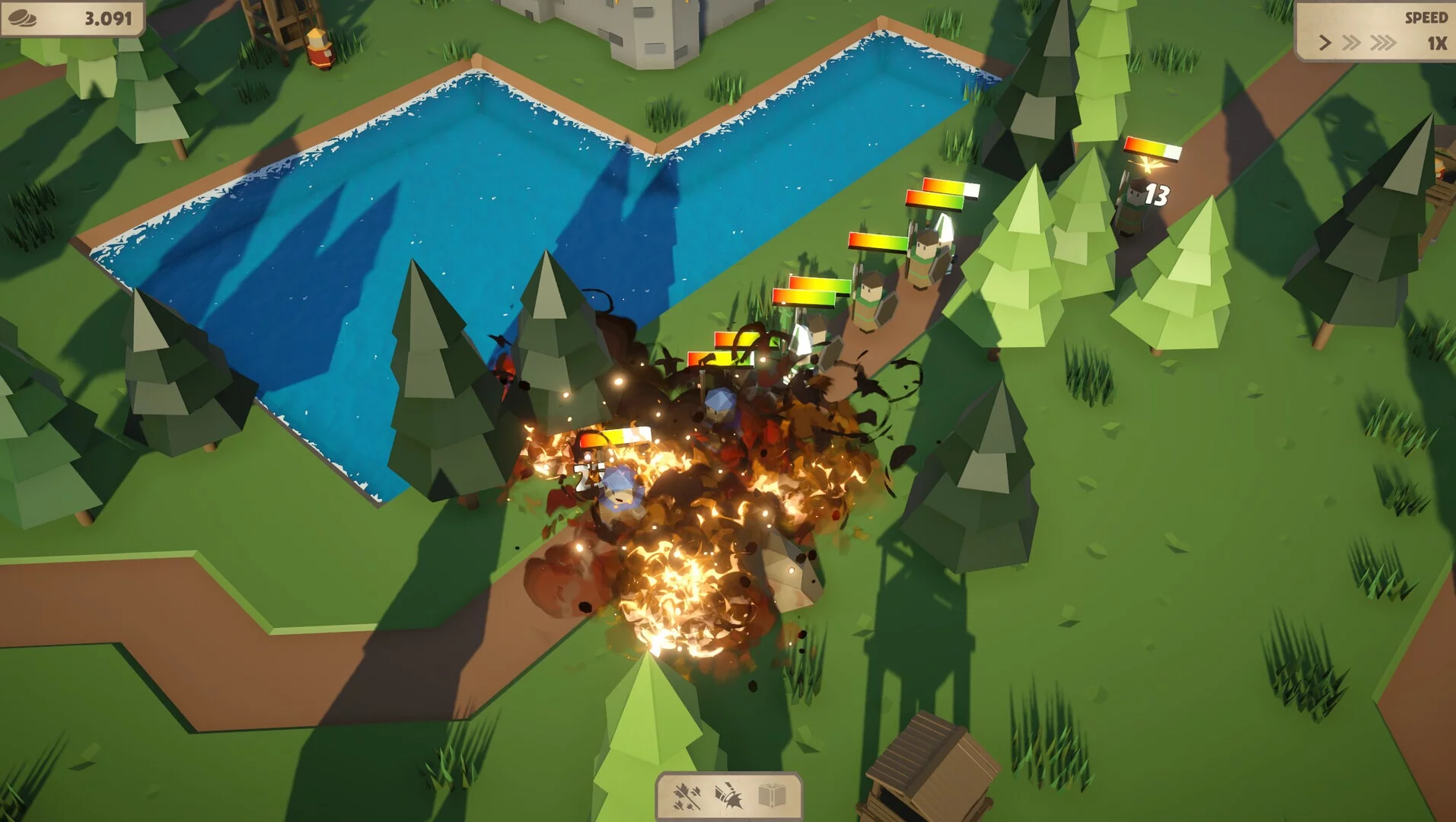 Изображение игры: Trio Tactics TD