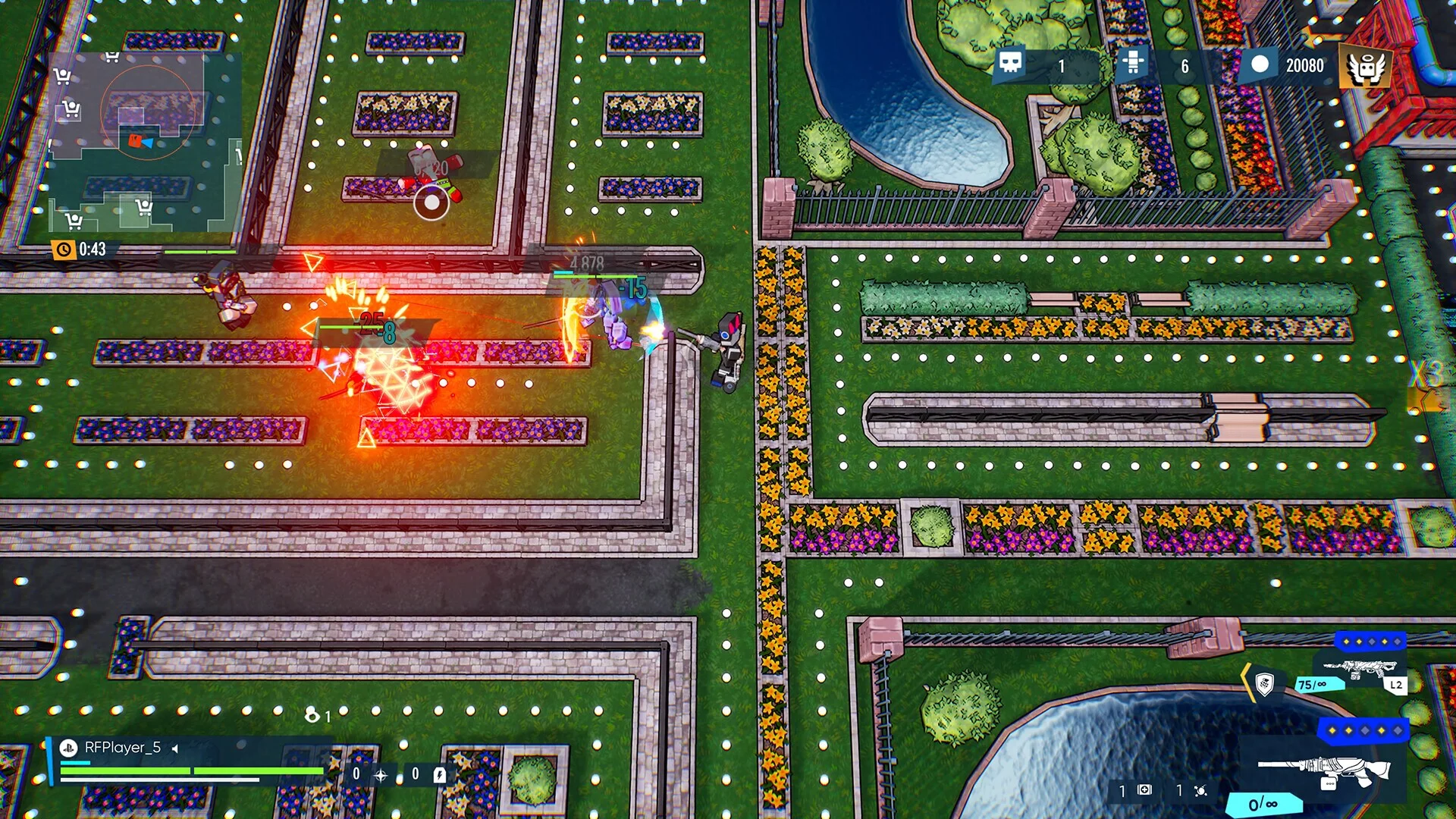 Изображение игры: Radikal Fighters
