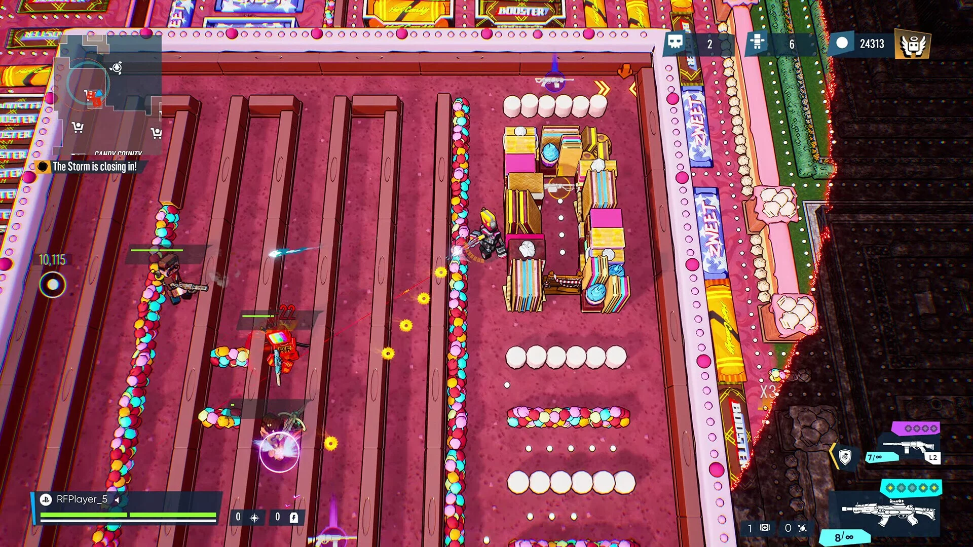 Изображение игры: Radikal Fighters