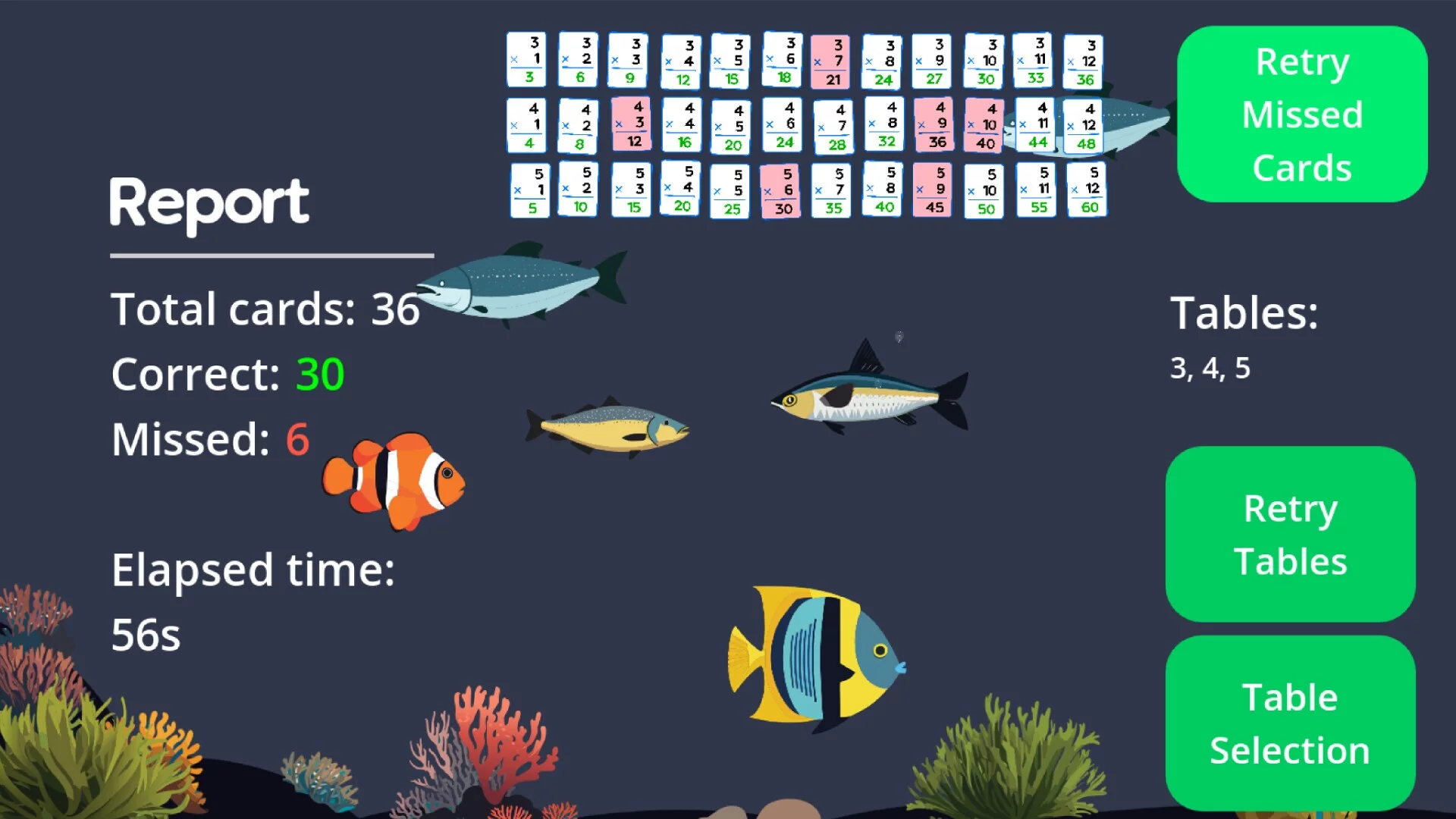 Изображение игры: Times Tables Games