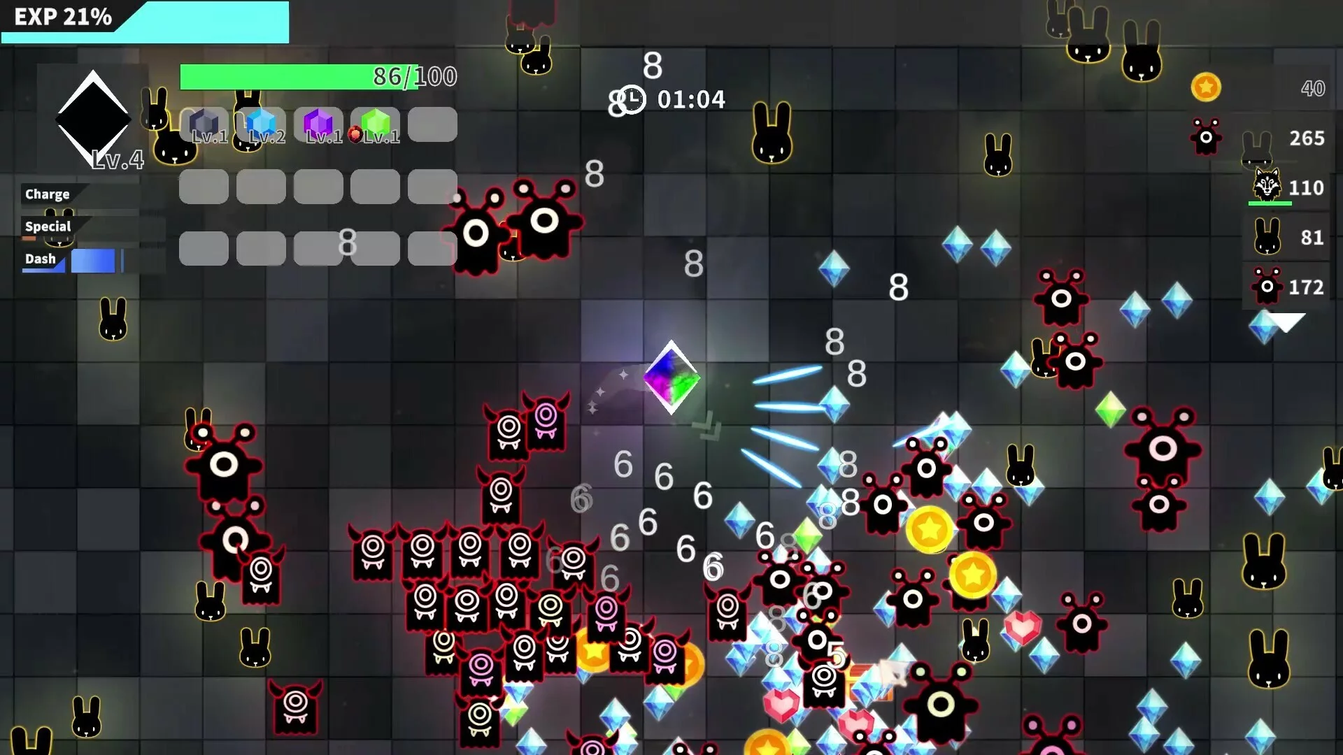 Изображение игры: Crystal Survivor