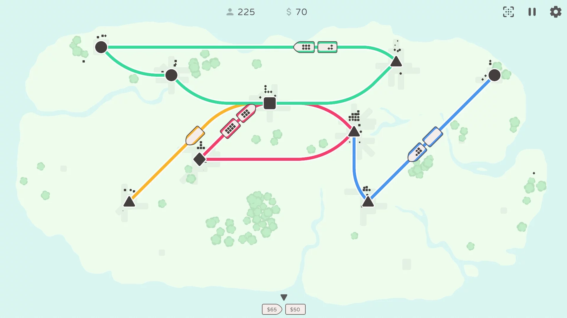 Изображение игры: Simple Trains