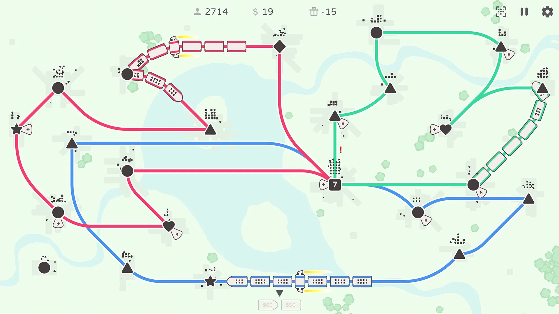 Изображение игры: Simple Trains