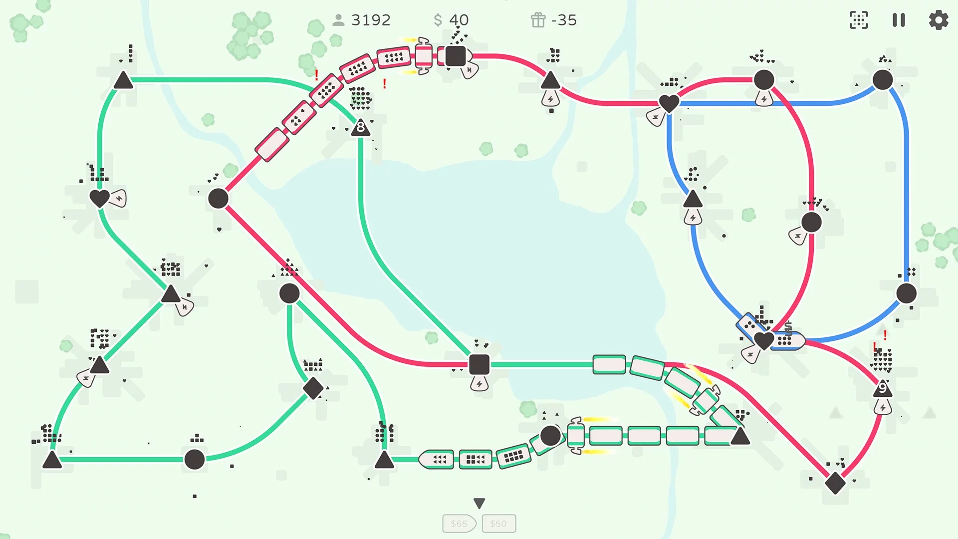 Изображение игры: Simple Trains