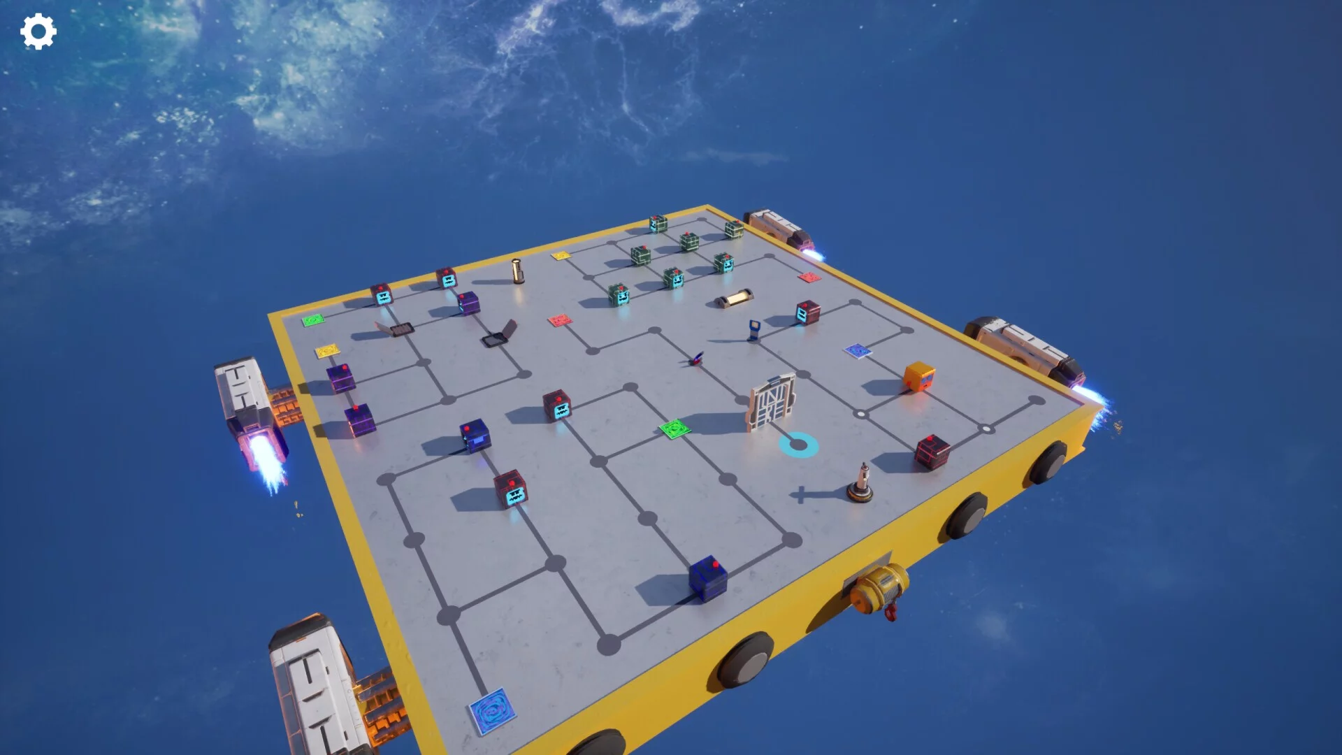 Изображение игры: CubeOS