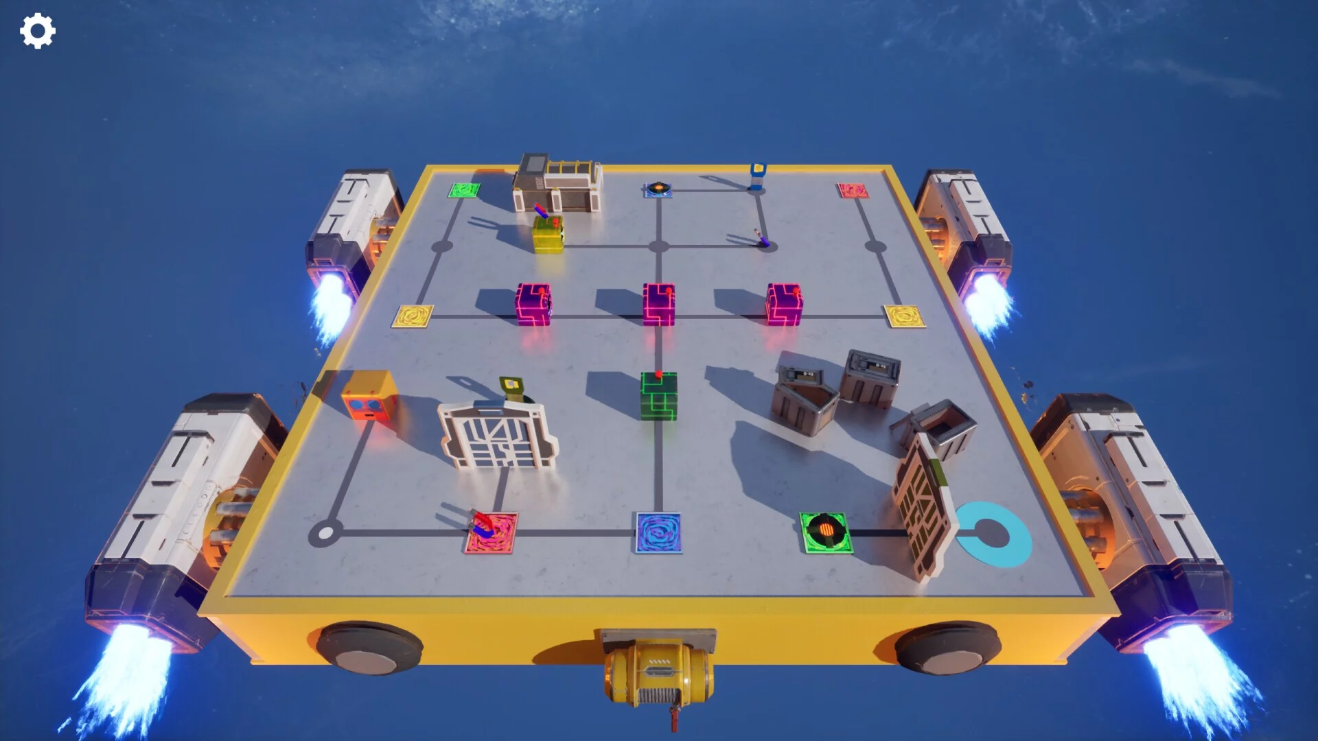Изображение игры: CubeOS