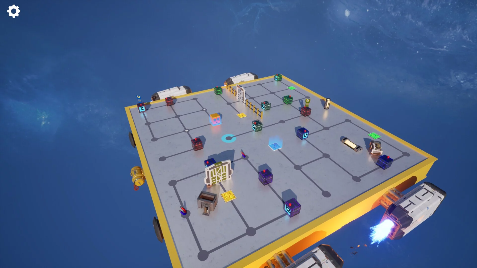 Изображение игры: CubeOS