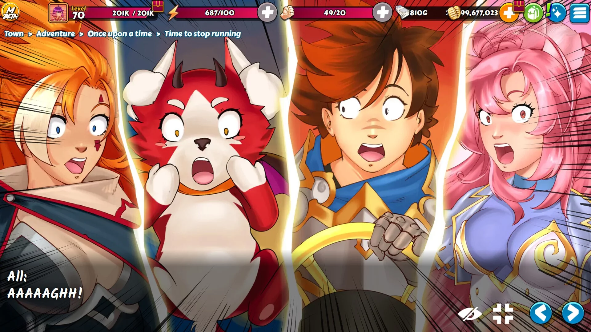 Изображение игры: Manga RPG