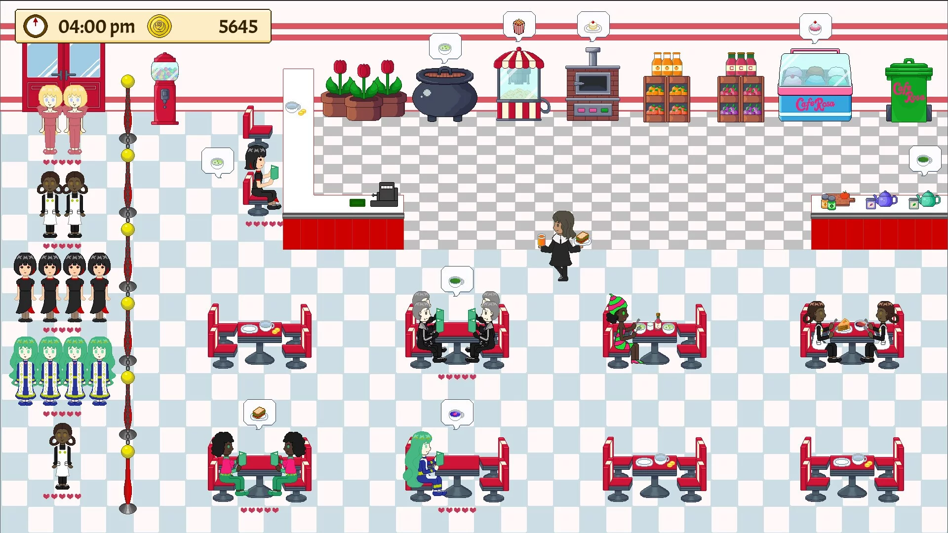 Изображение игры: Cafe Rosa