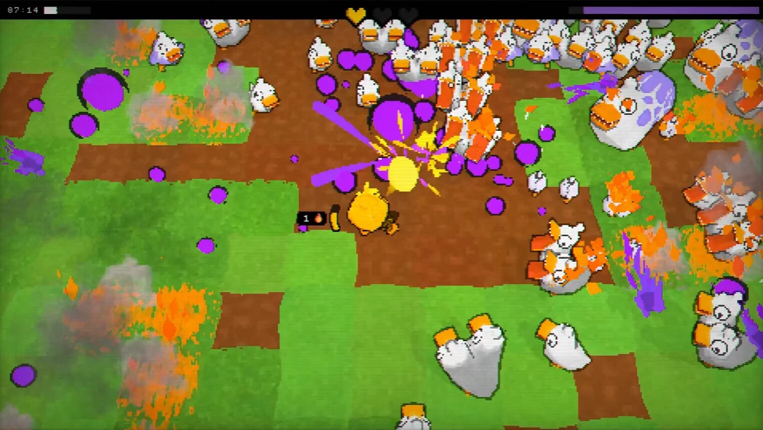 Изображение игры: Quack Invasion