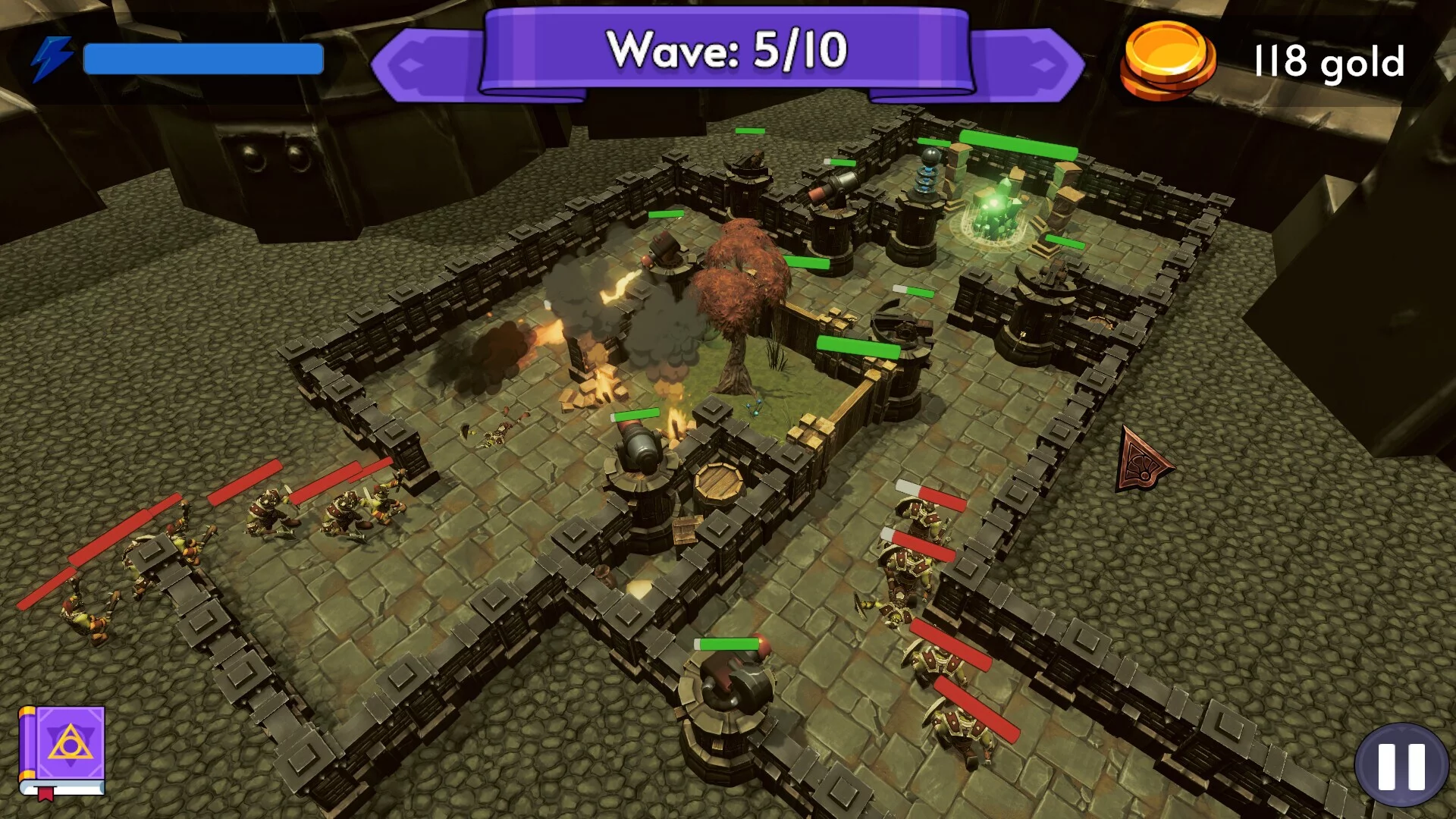 Изображение игры: Defence of the Arcane Realms