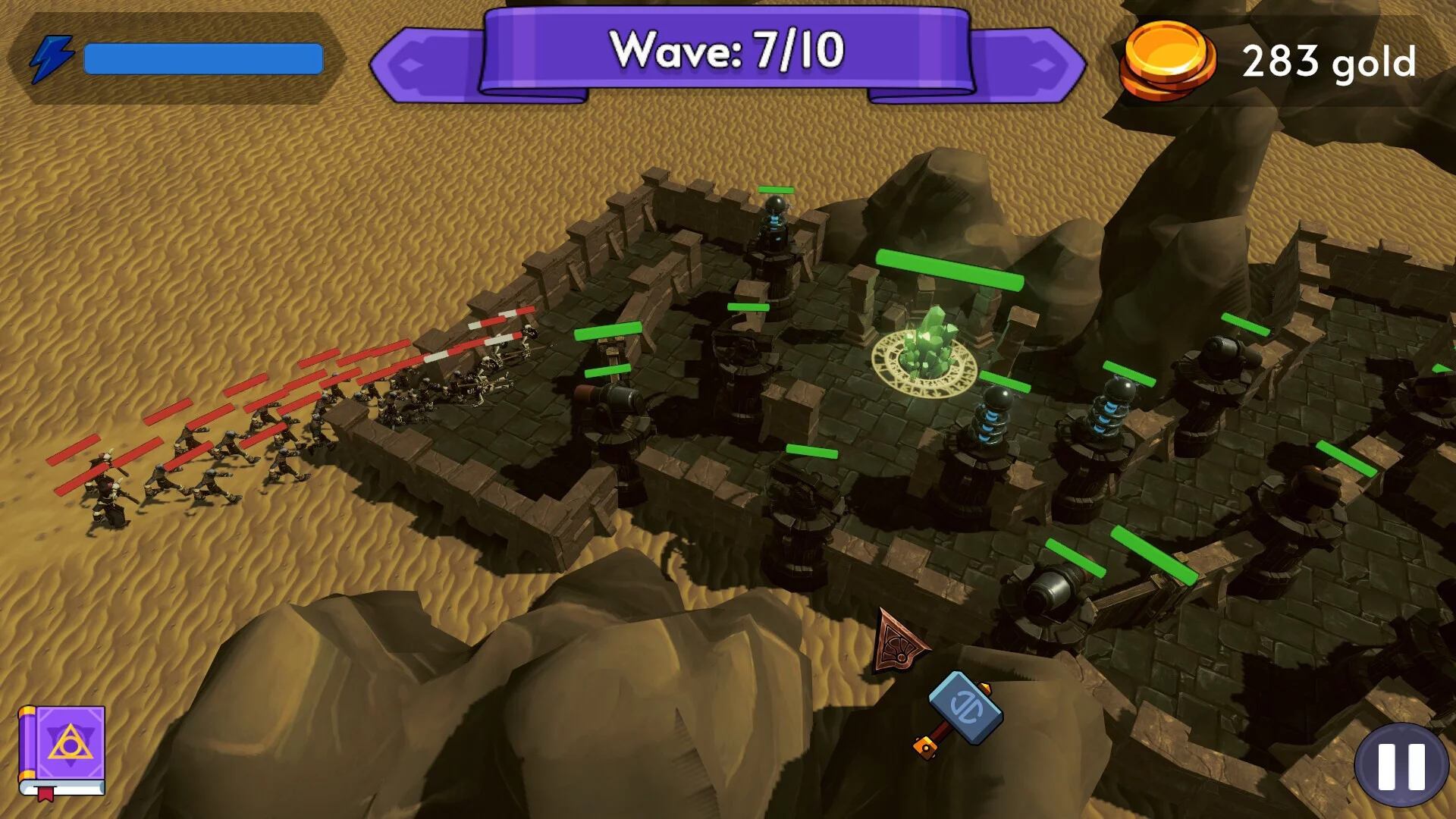 Изображение игры: Defence of the Arcane Realms