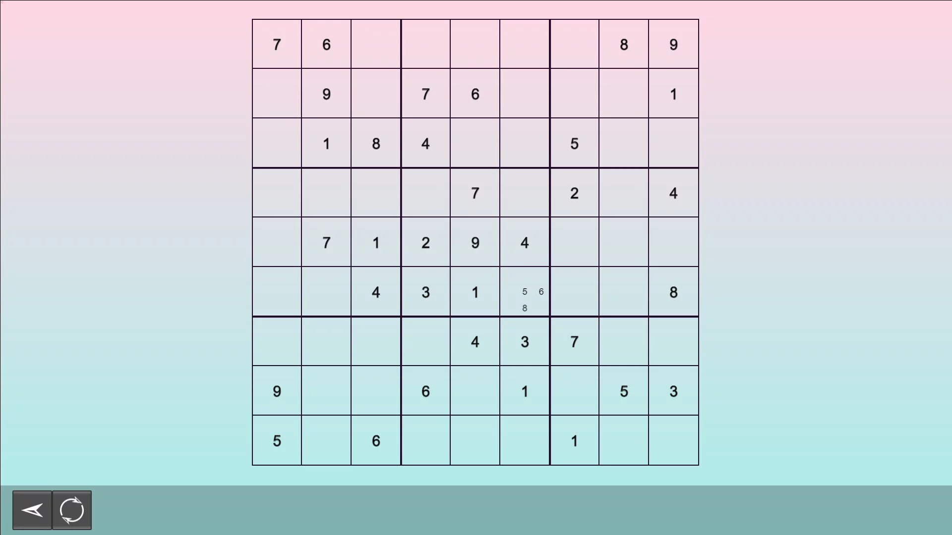 Изображение игры: My Sudoku