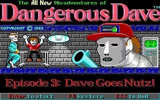 Изображение игры: Dave Goes Nutz!