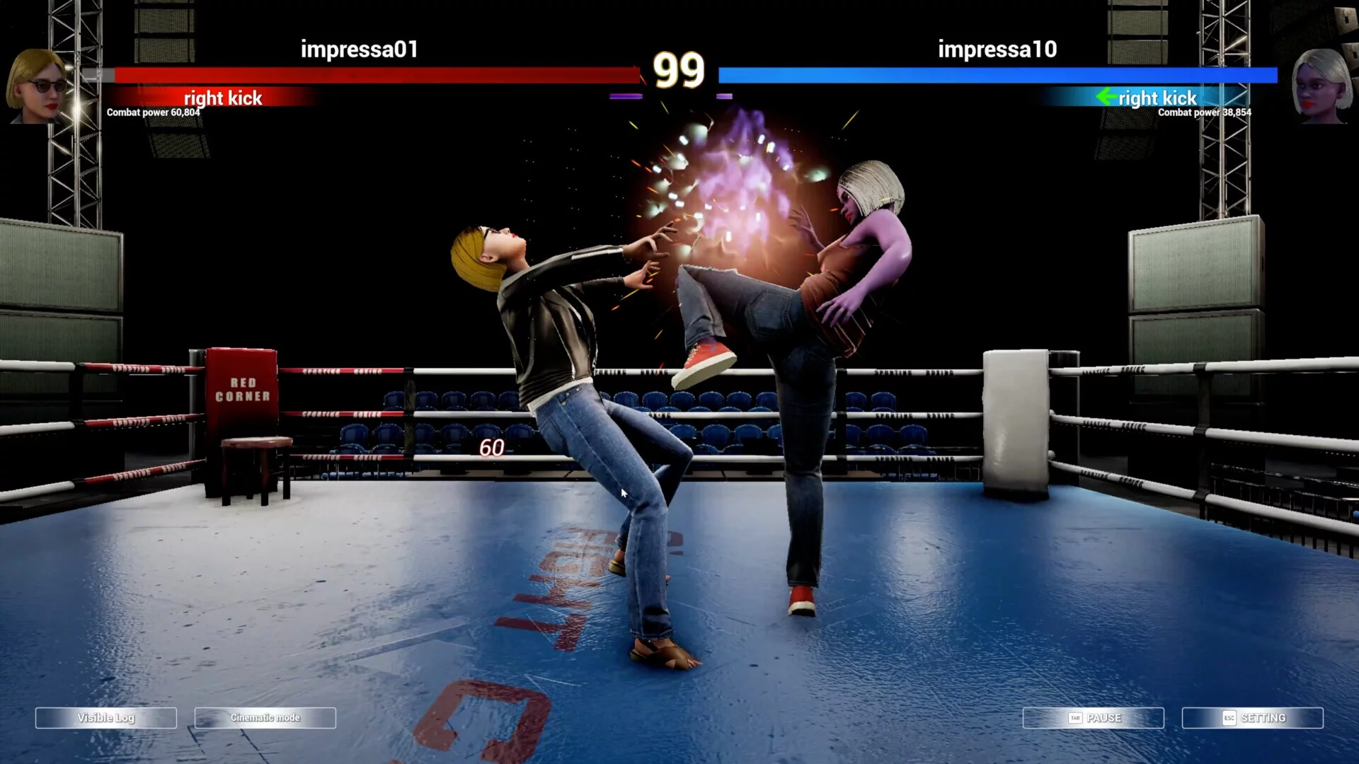 Изображение игры: AI Fightclub