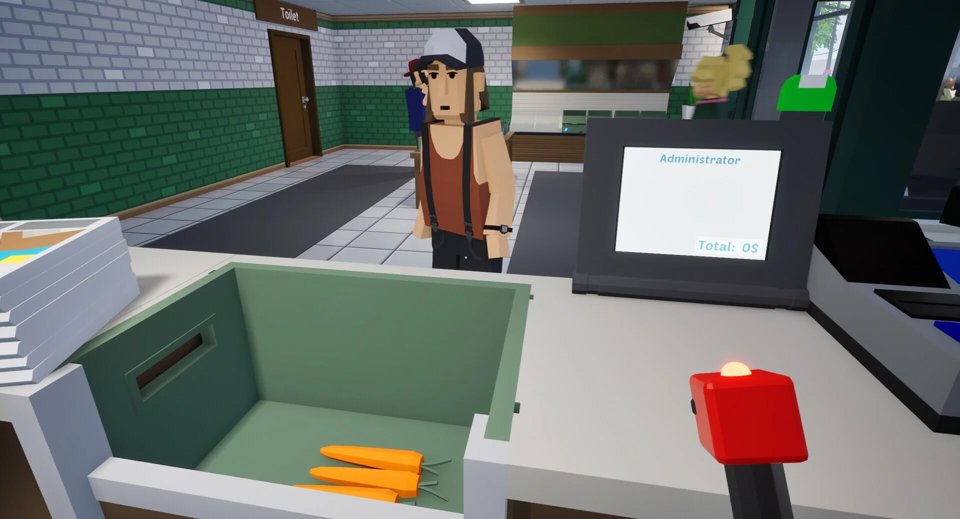 Изображение игры: Grocery Simulator