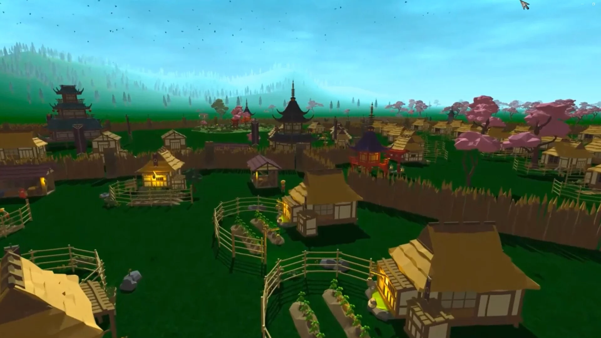 Изображение игры: Matsudaira's Myoshu: A Sengoku Village Simulator