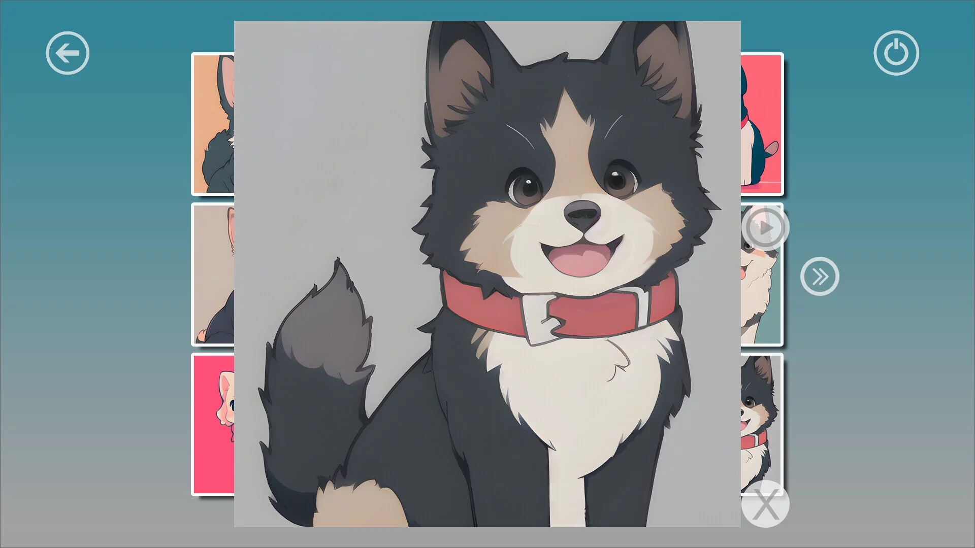 Изображение игры: Cute Dogs Slide