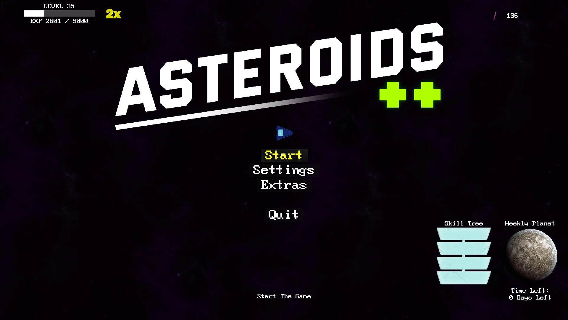 Изображение игры: Asteroids ++