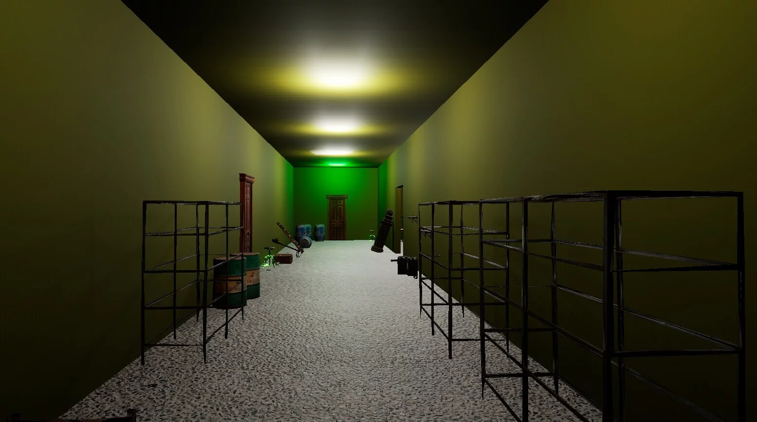 Изображение игры: Hallway of Horrors