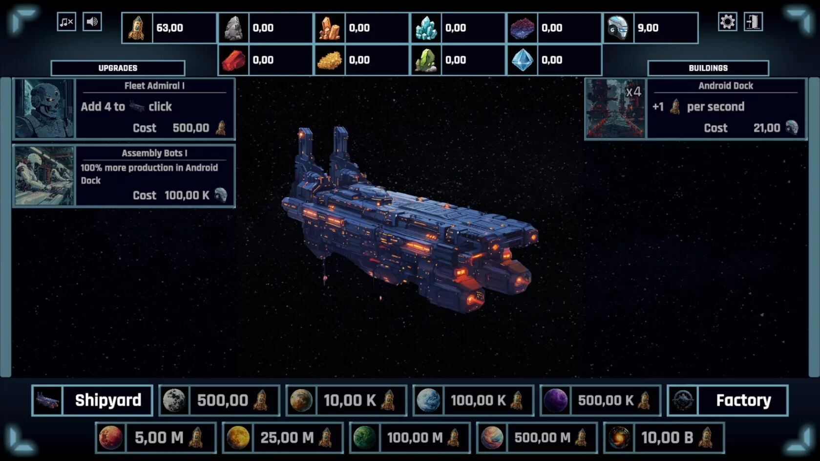 Изображение игры: Androsystem Idle