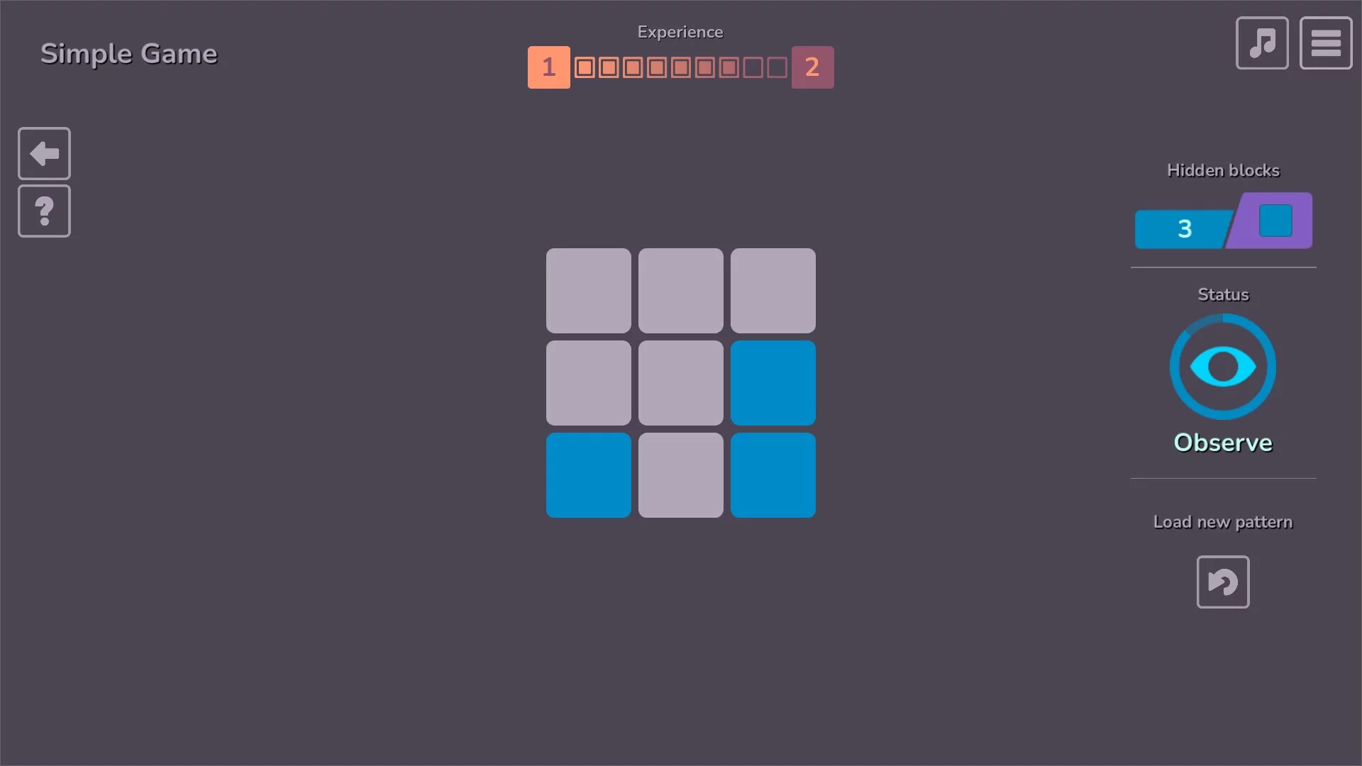 Изображение игры: Memo Blox