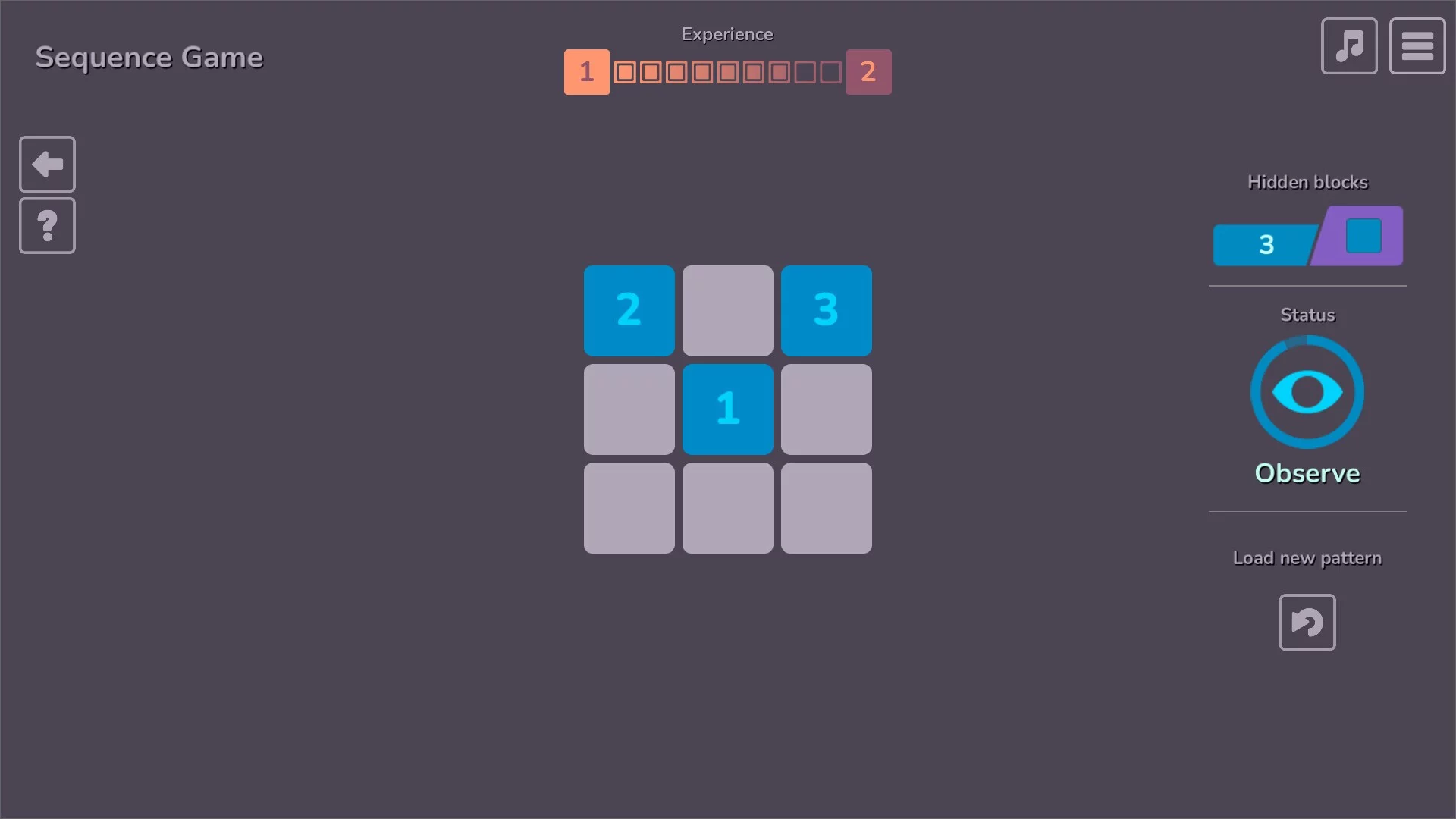 Изображение игры: Memo Blox