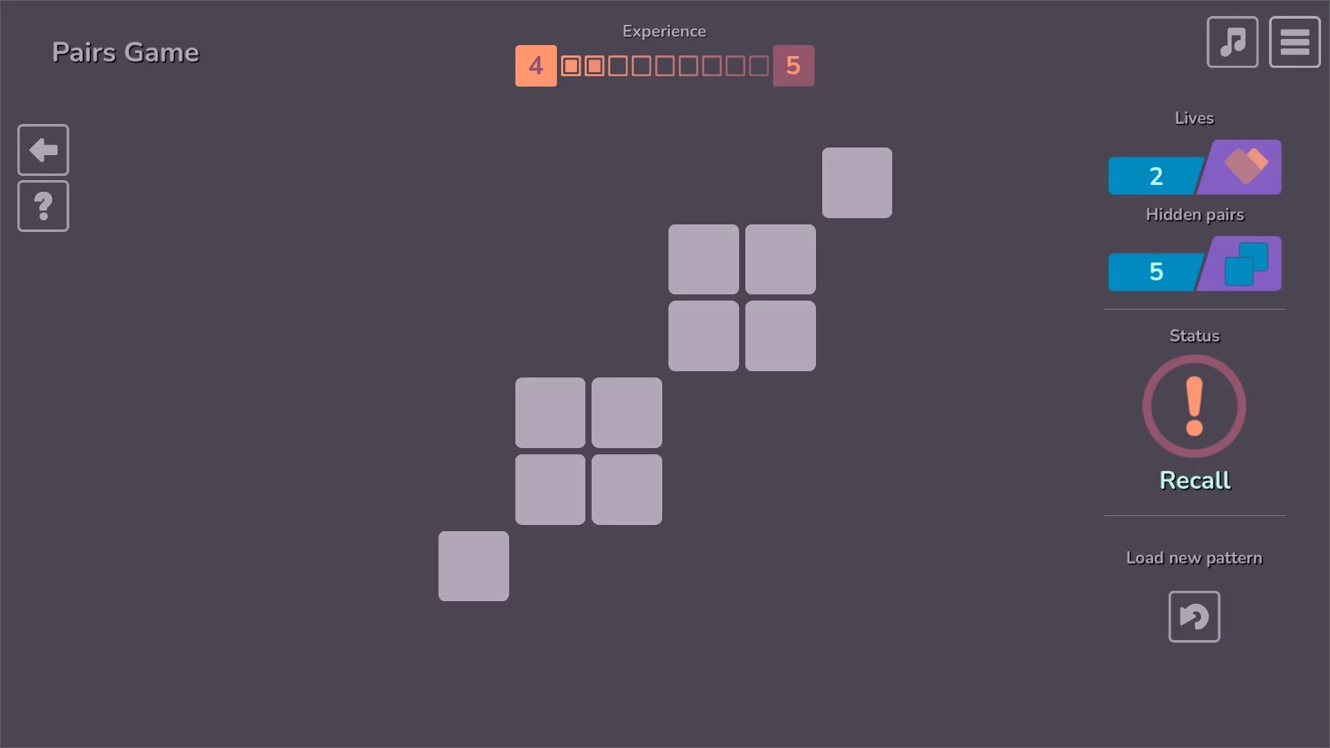 Изображение игры: Memo Blox