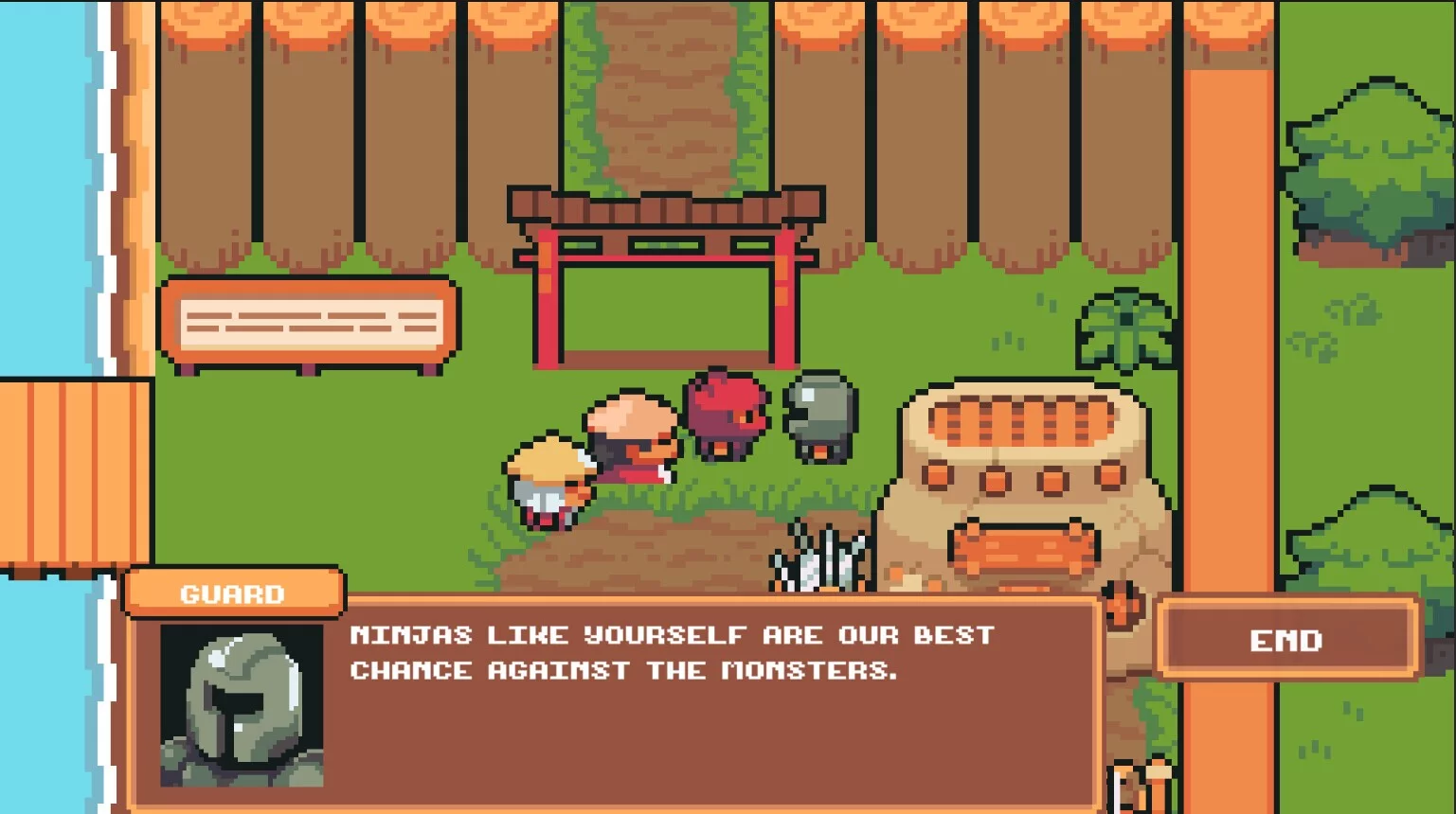 Изображение игры: Shinobi Saga