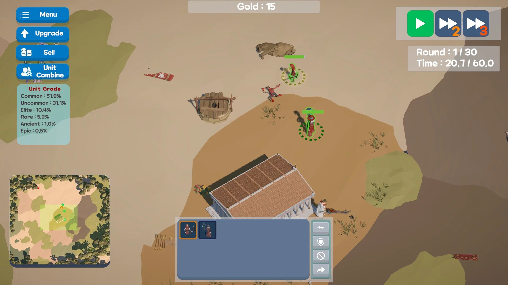 Изображение игры: Random Hero Defense