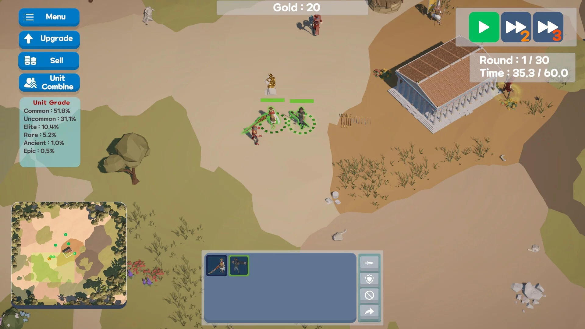 Изображение игры: Random Hero Defense