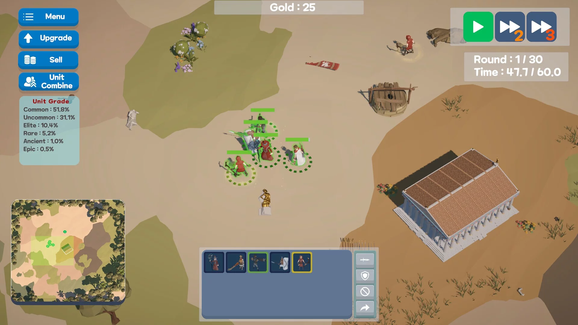 Изображение игры: Random Hero Defense