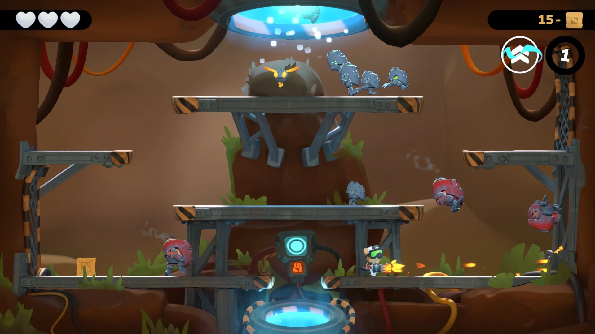 Изображение игры: Guns and Bots