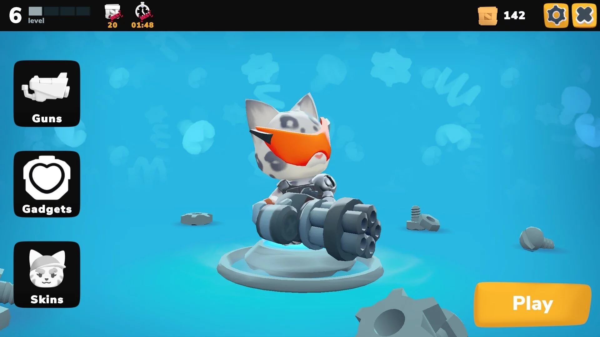 Изображение игры: Guns and Bots