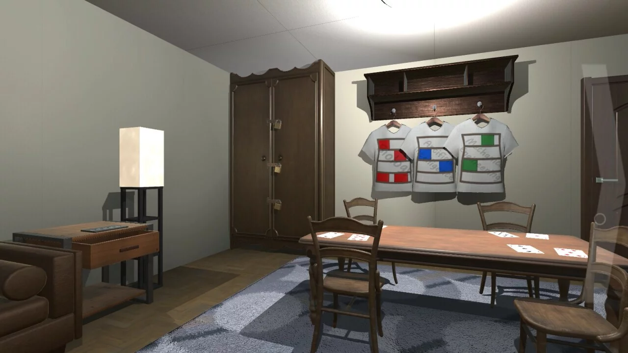 Изображение игры: Escape from the Room of the Serving Doll