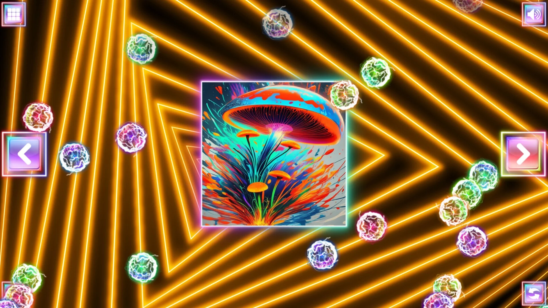 Изображение игры: Neon Fantasy: Mushrooms