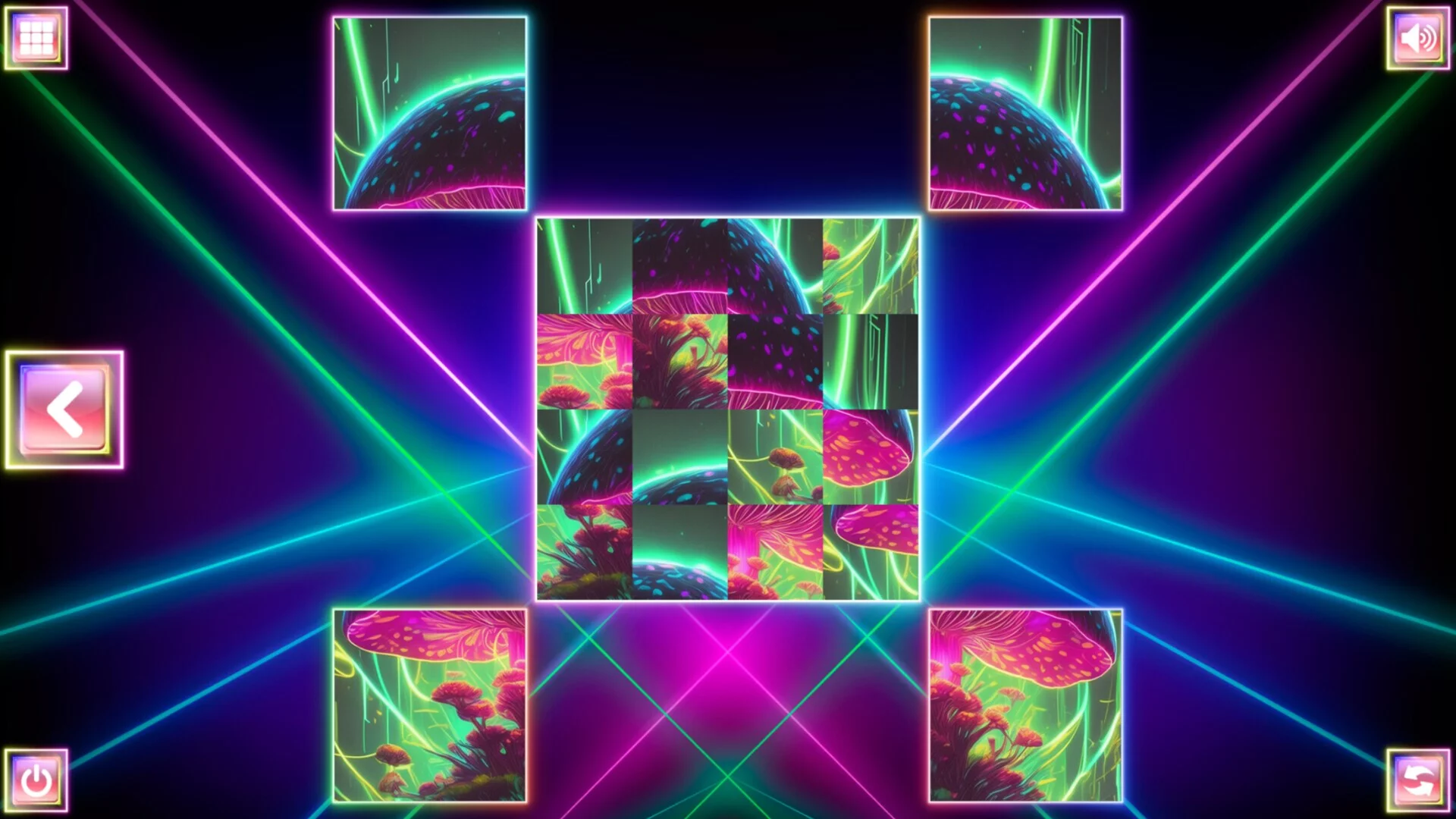 Изображение игры: Neon Fantasy: Mushrooms
